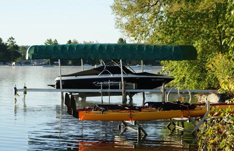 Bertrand Boat Lift Accessories Canopies
