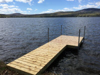 Fortier Stationary Wood Dock