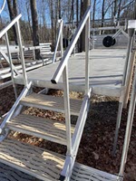 Bertrand dock accessories Aluminum handrails