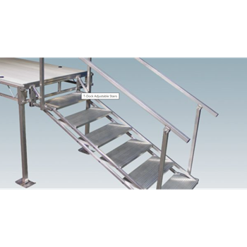 Bertrand docks Stairs ‐ Adjustable